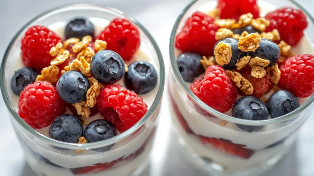 Berry Yogurt Parfait Cups