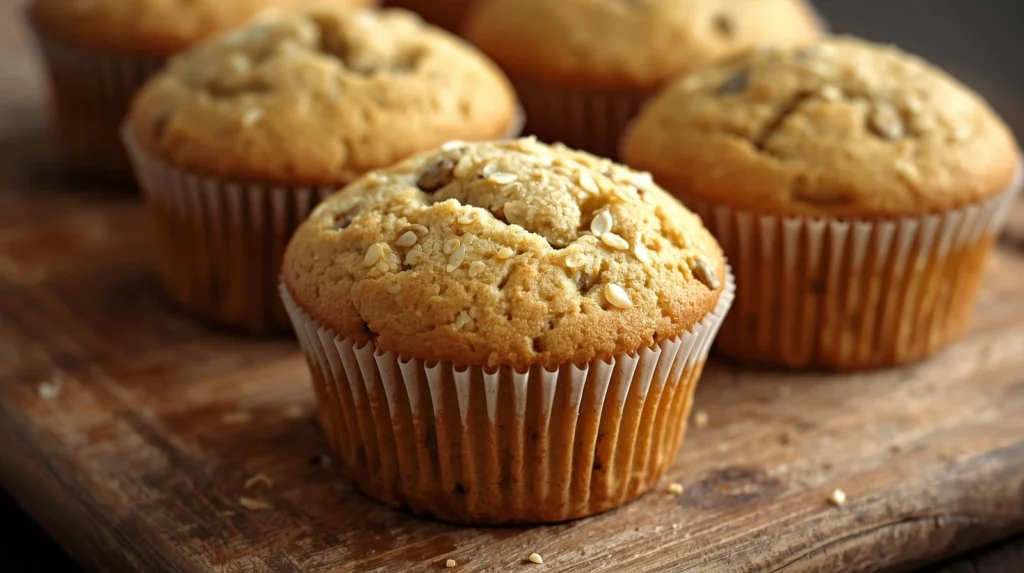 Eggless Lemon Poppy Seed Muffins