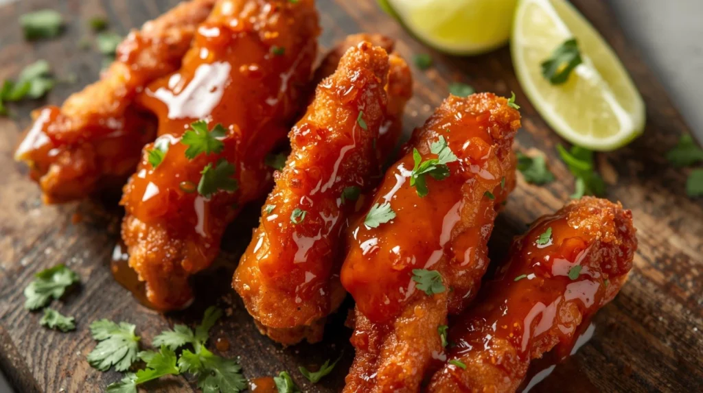 Sriracha-lime tenders