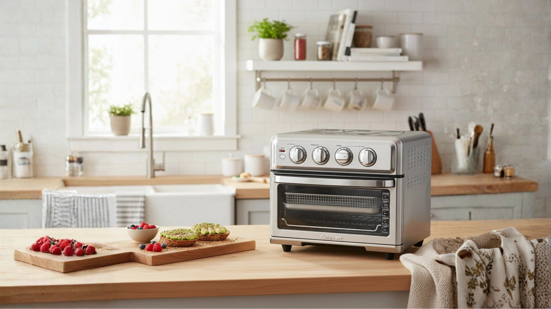 Cuisinart TOA-70 air fryer toaster oven review