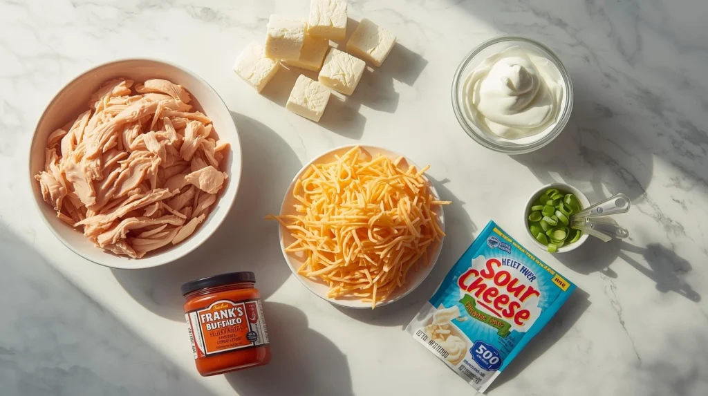 easy buffalo chicken dip recipe