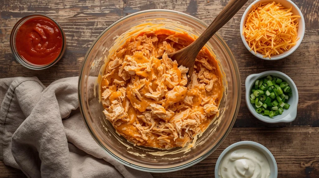 easy buffalo chicken dip recipe