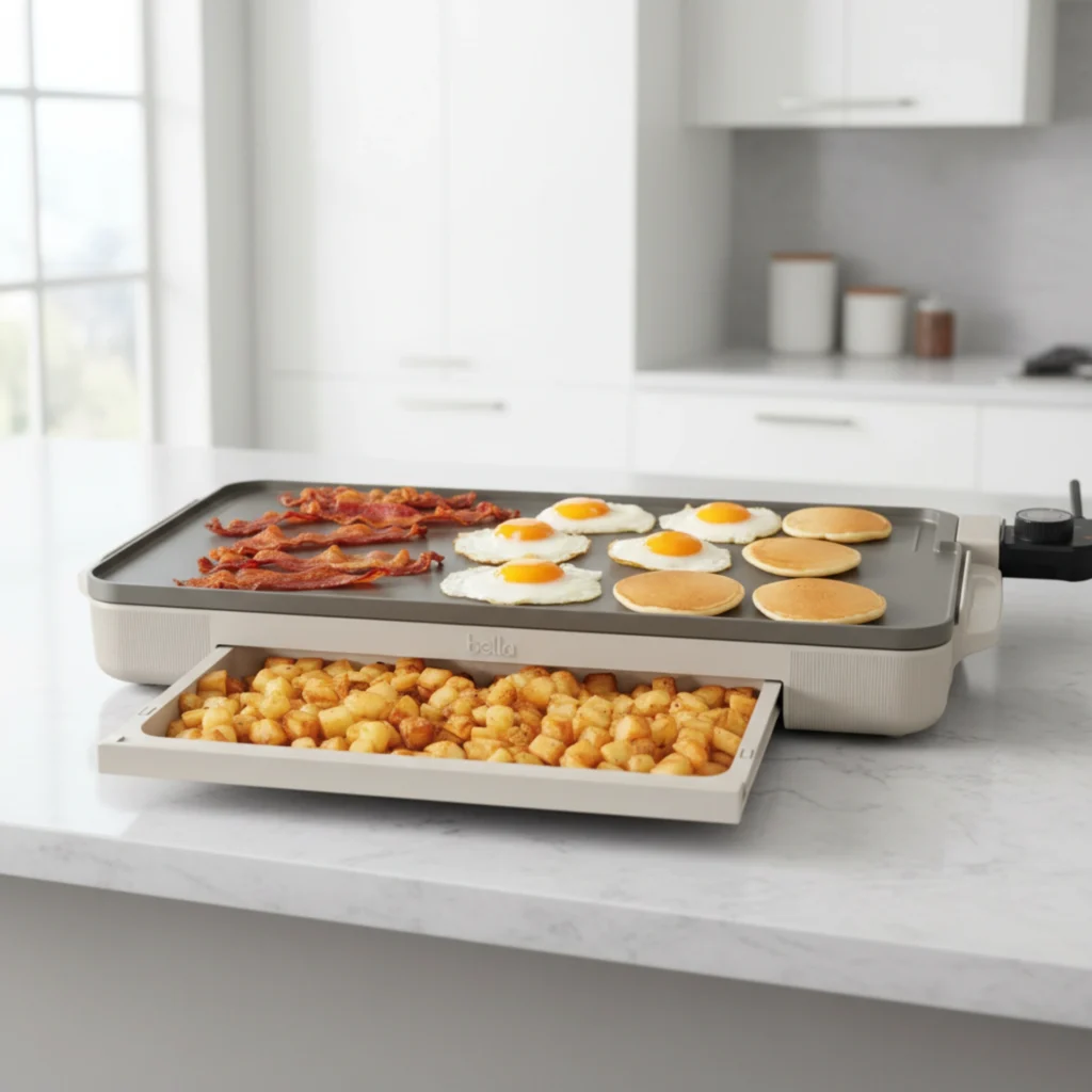 bella 10" x 20" Electric Griddle