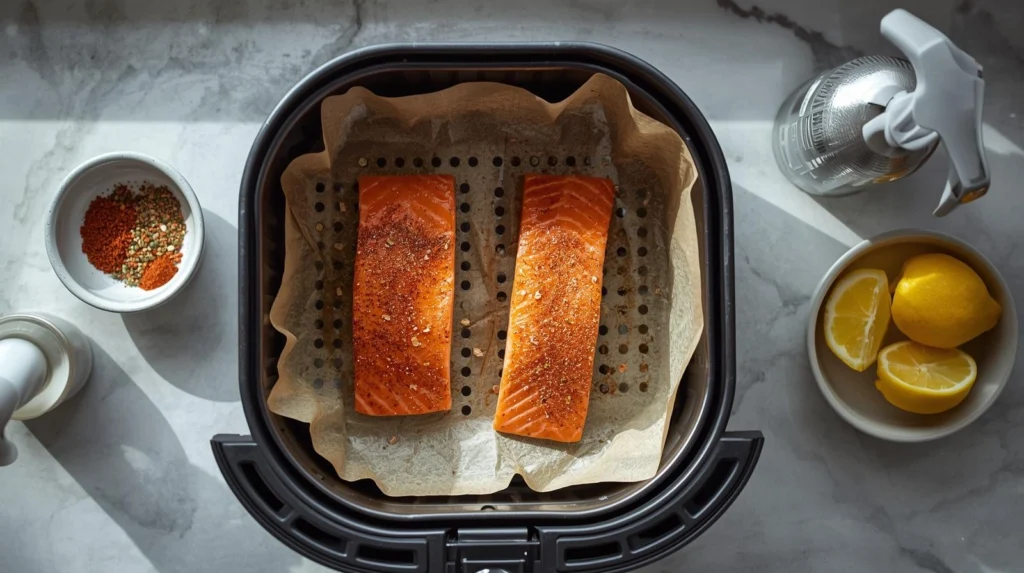 salmon air fryer recipe