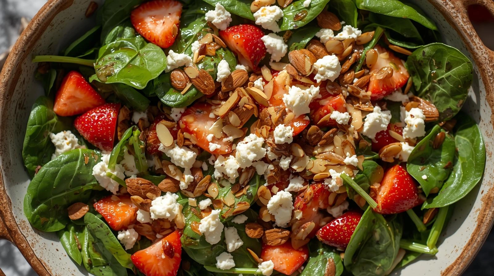 spinach strawberry salad recipe