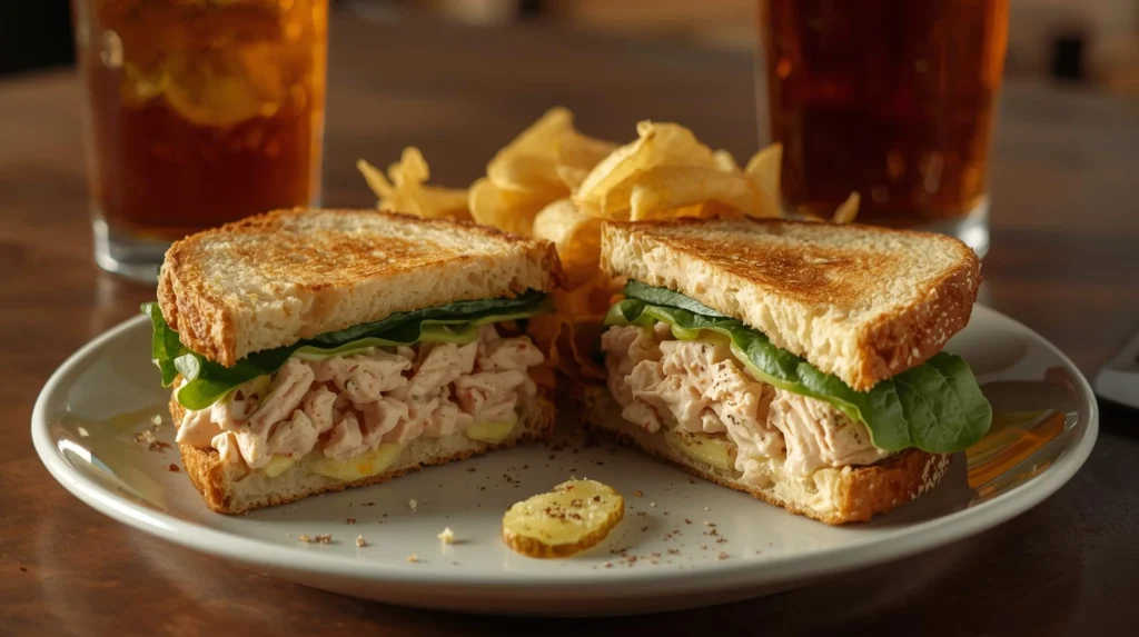 tuna salad sandwich