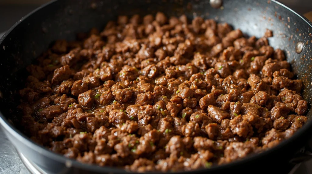 Brown the beef for a deeper shepherd’s pie base