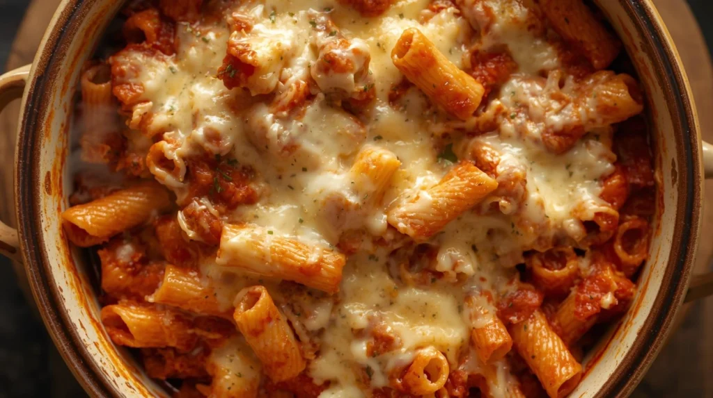 Cheesy Baked Ziti
