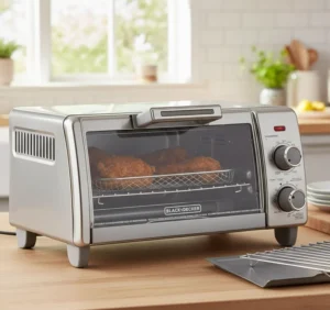 BLACK+DECKER Crisp 'N Bake Air Fry Countertop Convection Toaster Oven