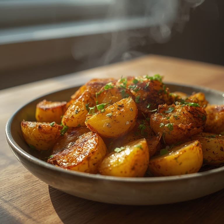 air fryer roasted potatoes