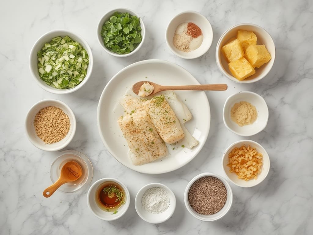 air fryer tilapia ingredients 1