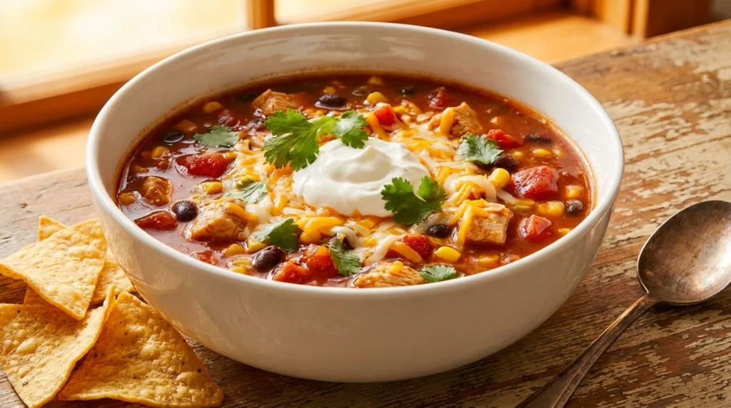 chicken taco soup