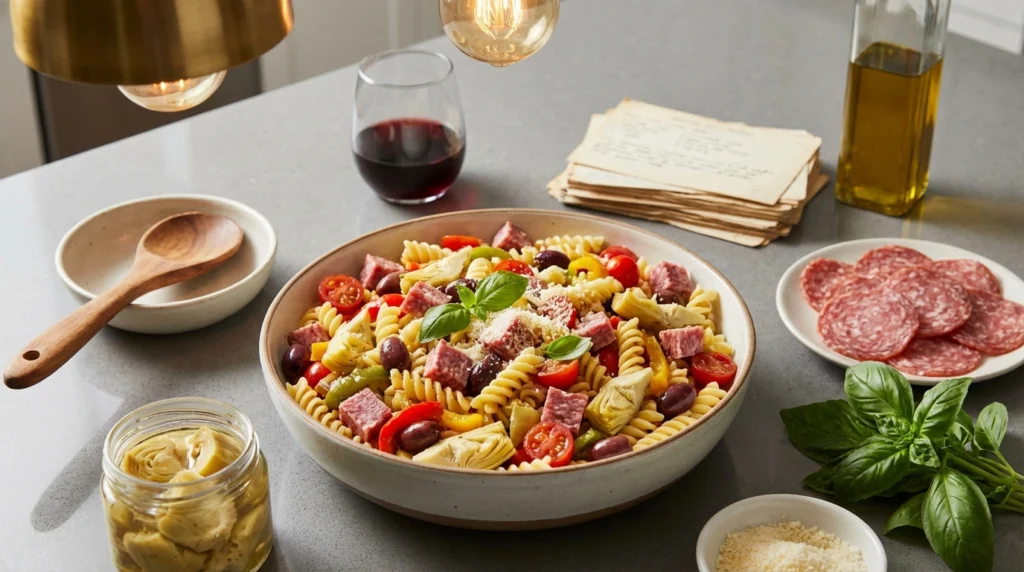 antipasto pasta salad​