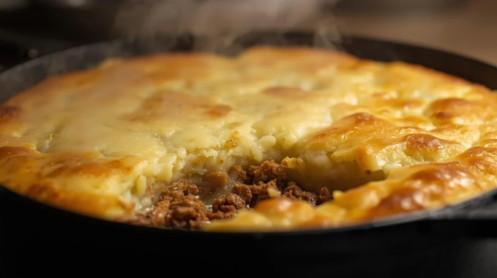 shepherd’s pie cooking