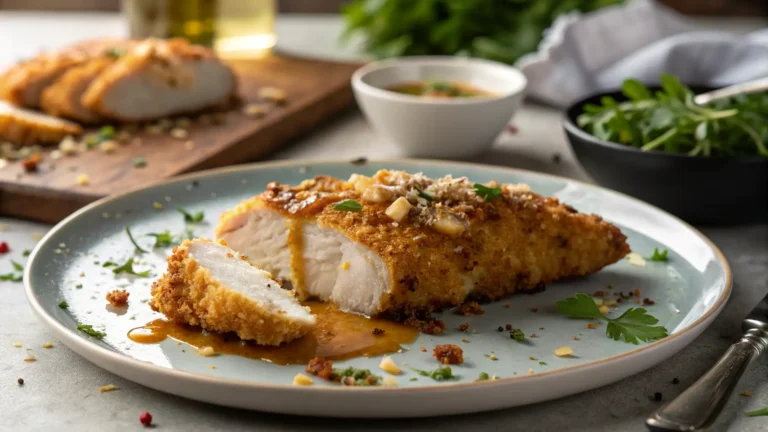 air fryer parmesan crusted chicken