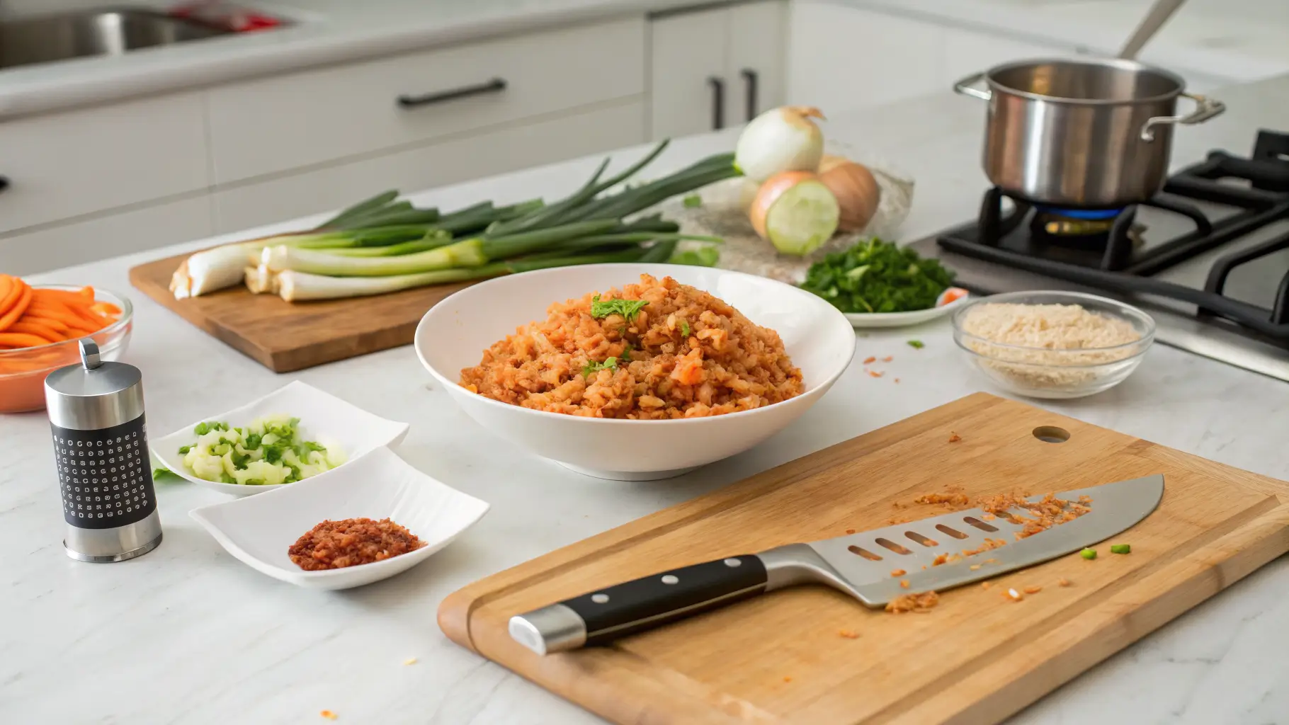 kimchi fried rice recipe steps 1